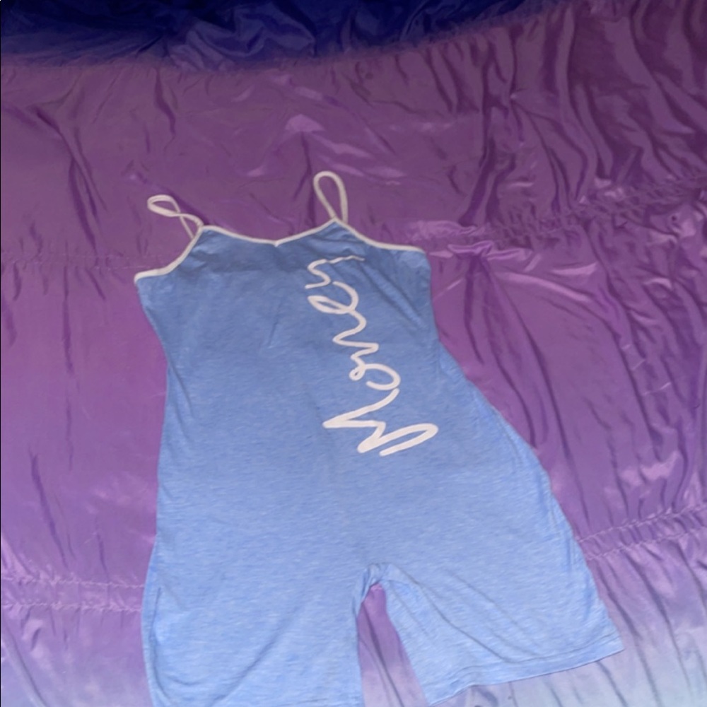 Blue romper